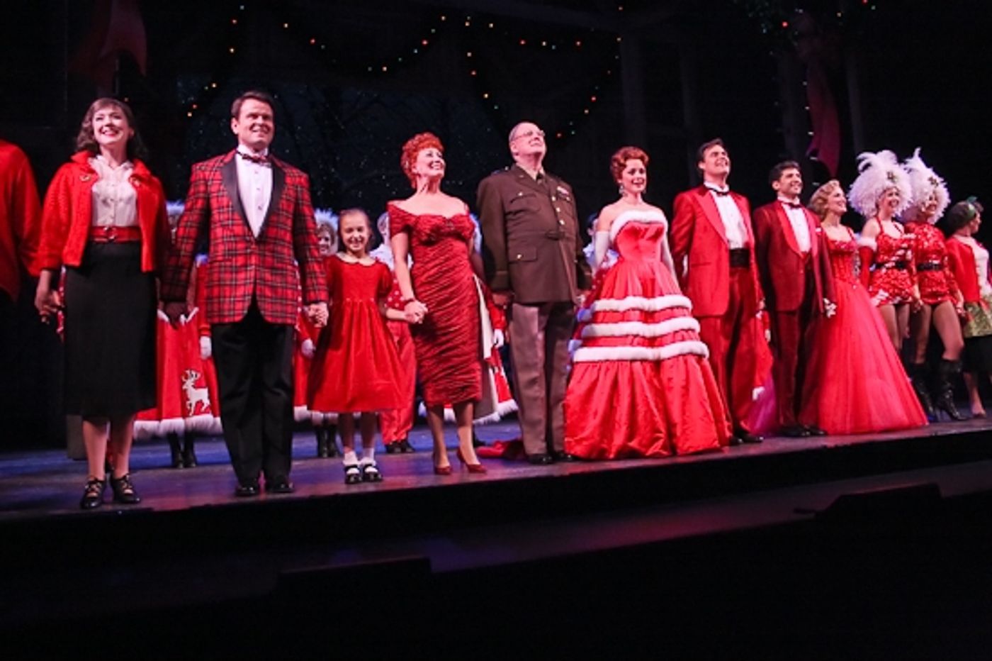 Photo Coverage: Happy Holiday! IRVING BERLIN'S WHITE CHRISTMAS Opens!  Image