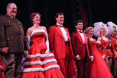 David Ogden Stiers, Melissa Errico, James Clow, Tony Yazbeck and Mara Davi Photo