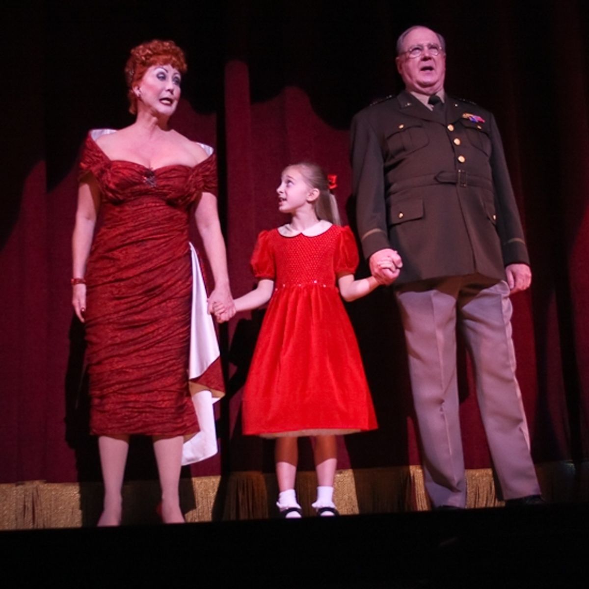 Ruth Williamson, Madeleine Rose Yen, David Ogden Stiers at 