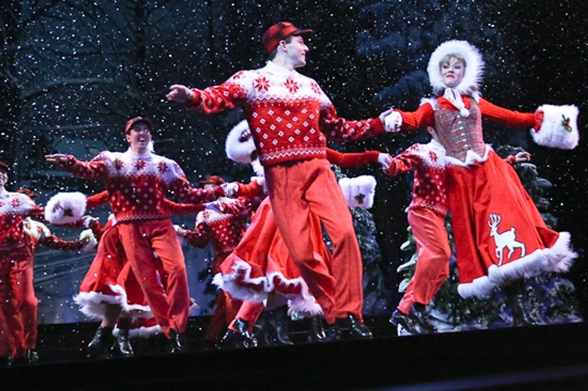 Joseph Medeiros, Kelly Sheehan and the ensemble at 