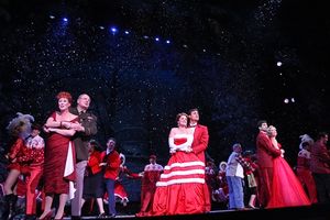 David Ogden Stiers, Ruth Williamson, Melissa Errico, James Clow, Tony Yazbeck, Mara Davi, and the ensemble @ BroadwayWorld David Ogden Stiers, Ruth Williamson, Melissa Errico, James Clow, Tony Yazbeck, Mara D Photo