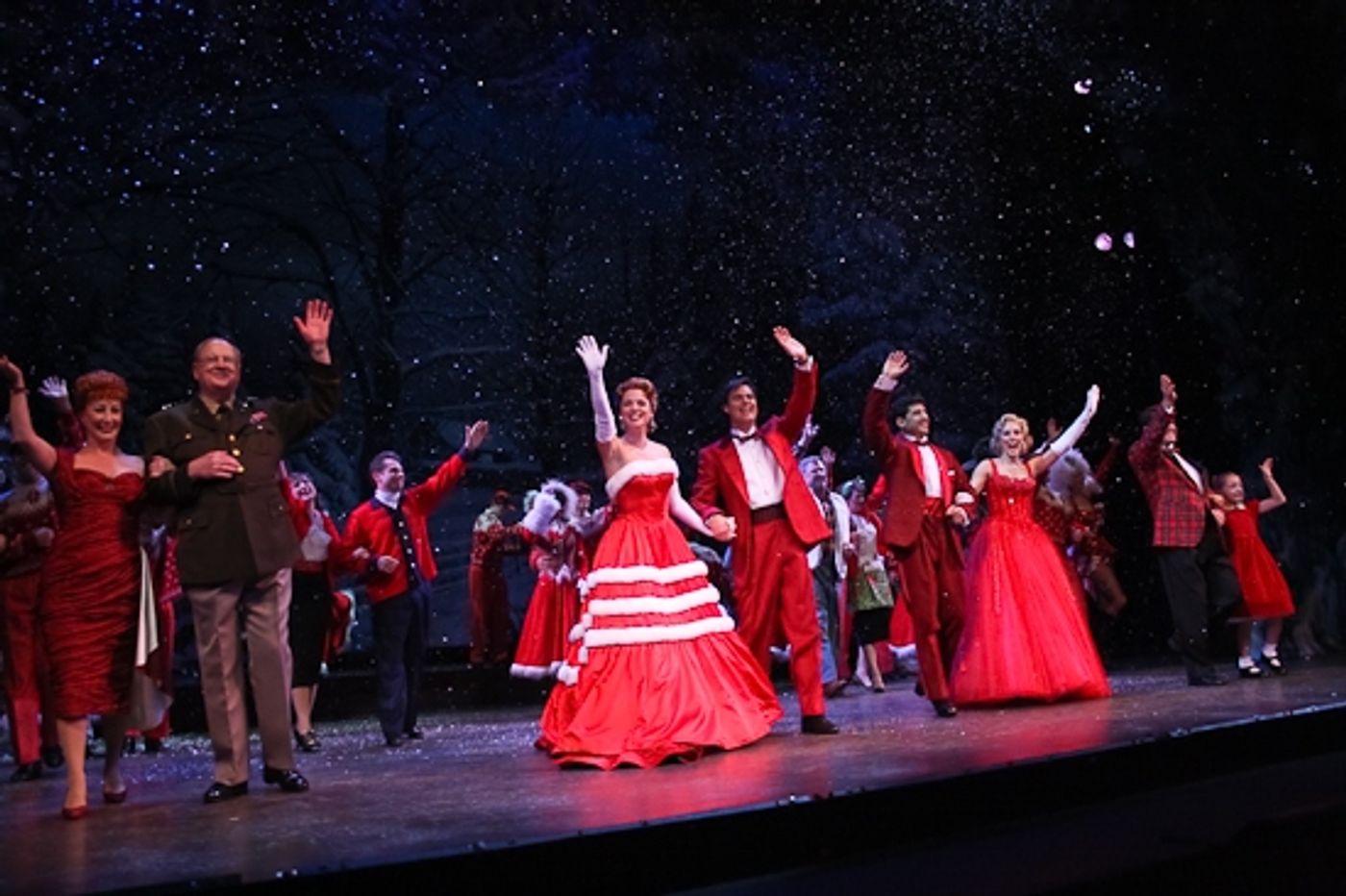 Photo Coverage: Happy Holiday! IRVING BERLIN'S WHITE CHRISTMAS Opens!  Image