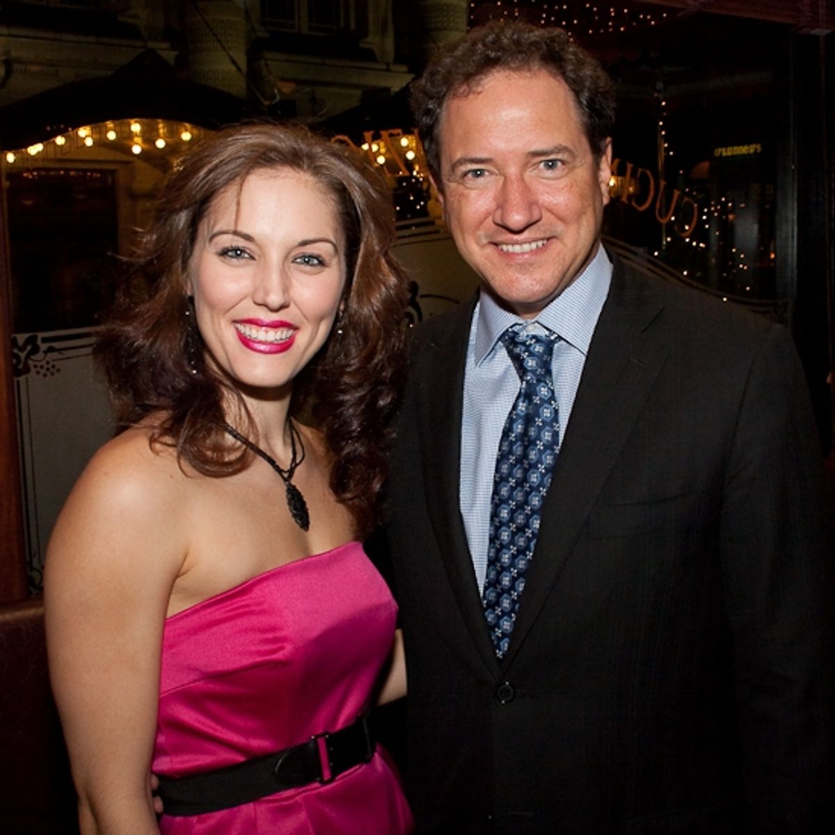 Mara Davi and Kevin McCollum at 