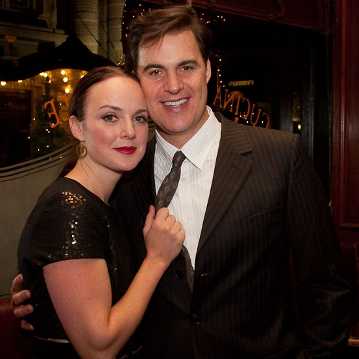 Melissa Errico and James Clow at 