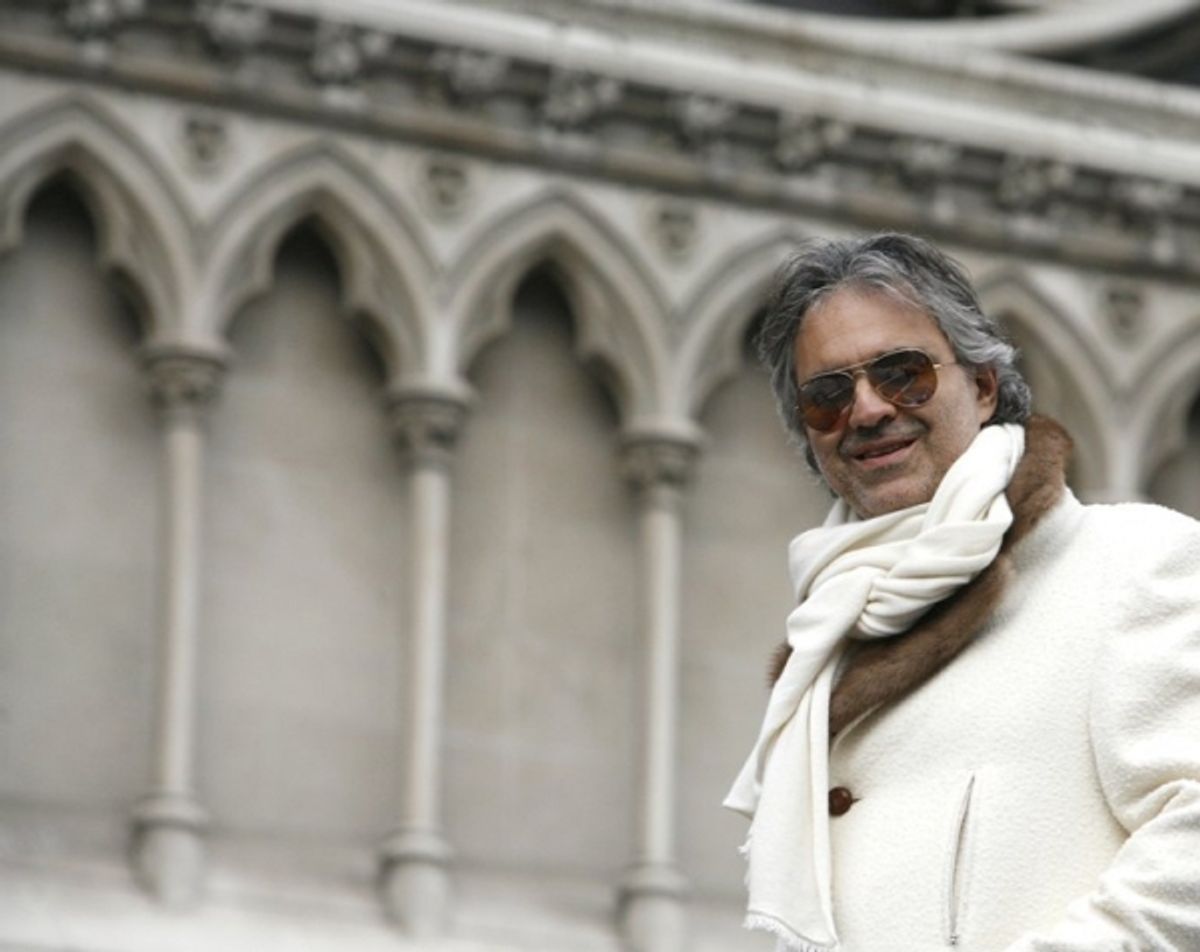 Andrea Bocelli at 