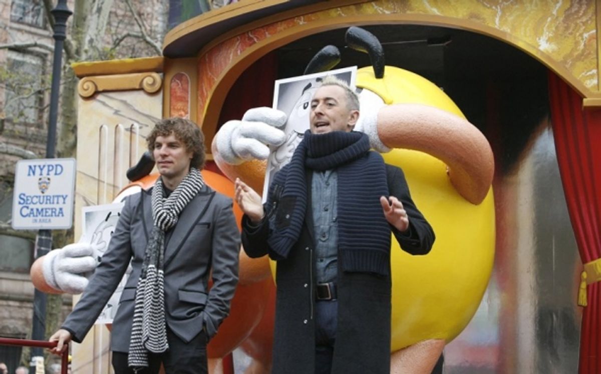 Lance Horne and Alan Cumming at 