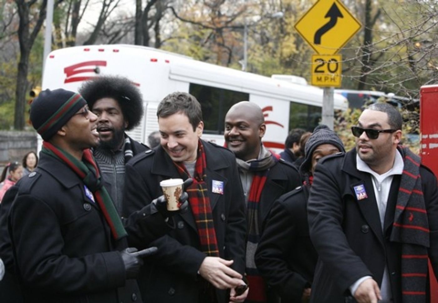Photo Coverage: The 83rd Edition of the 'Macy's Thanksgiving Day Parade' - The Men  Image