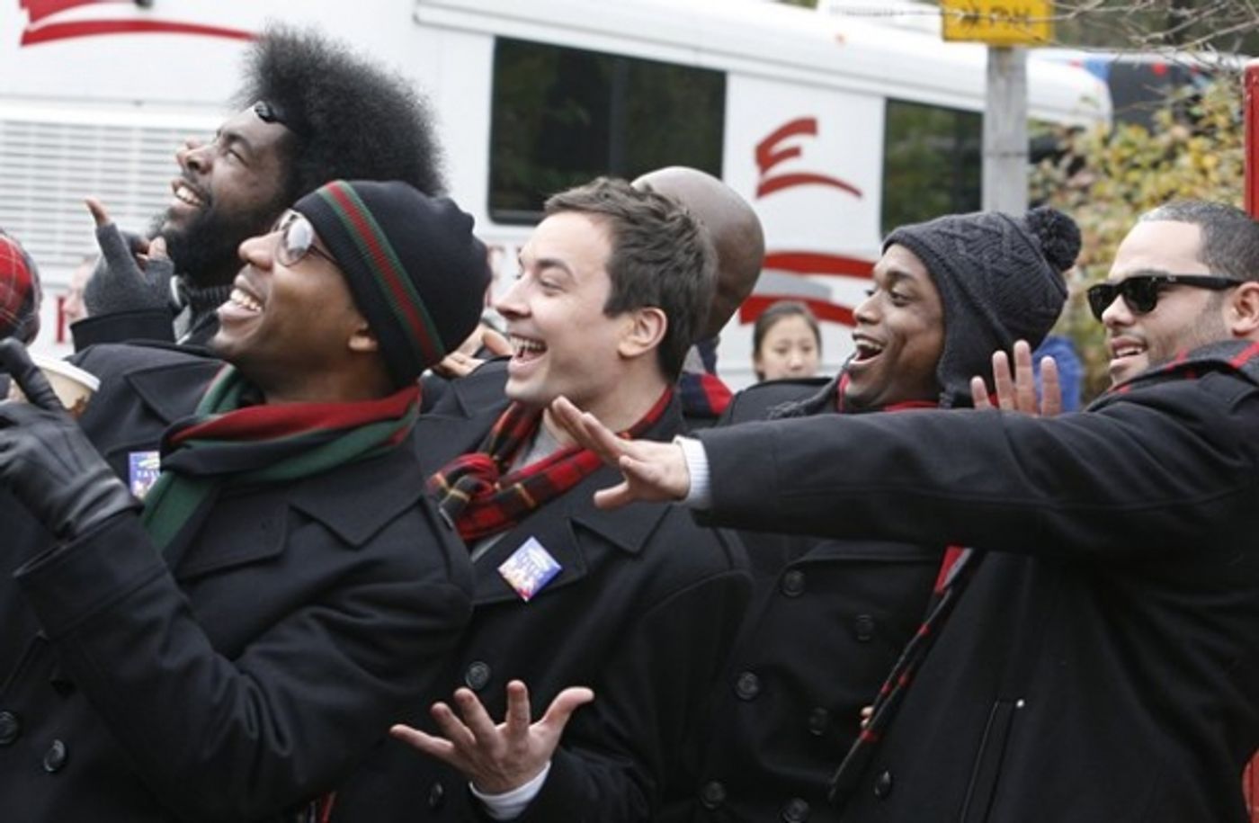 Photo Coverage: The 83rd Edition of the 'Macy's Thanksgiving Day Parade' - The Men  Image