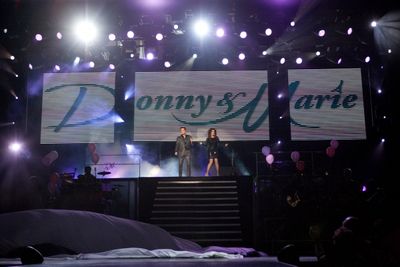 Donny Osmond and Marie Osmond Photo