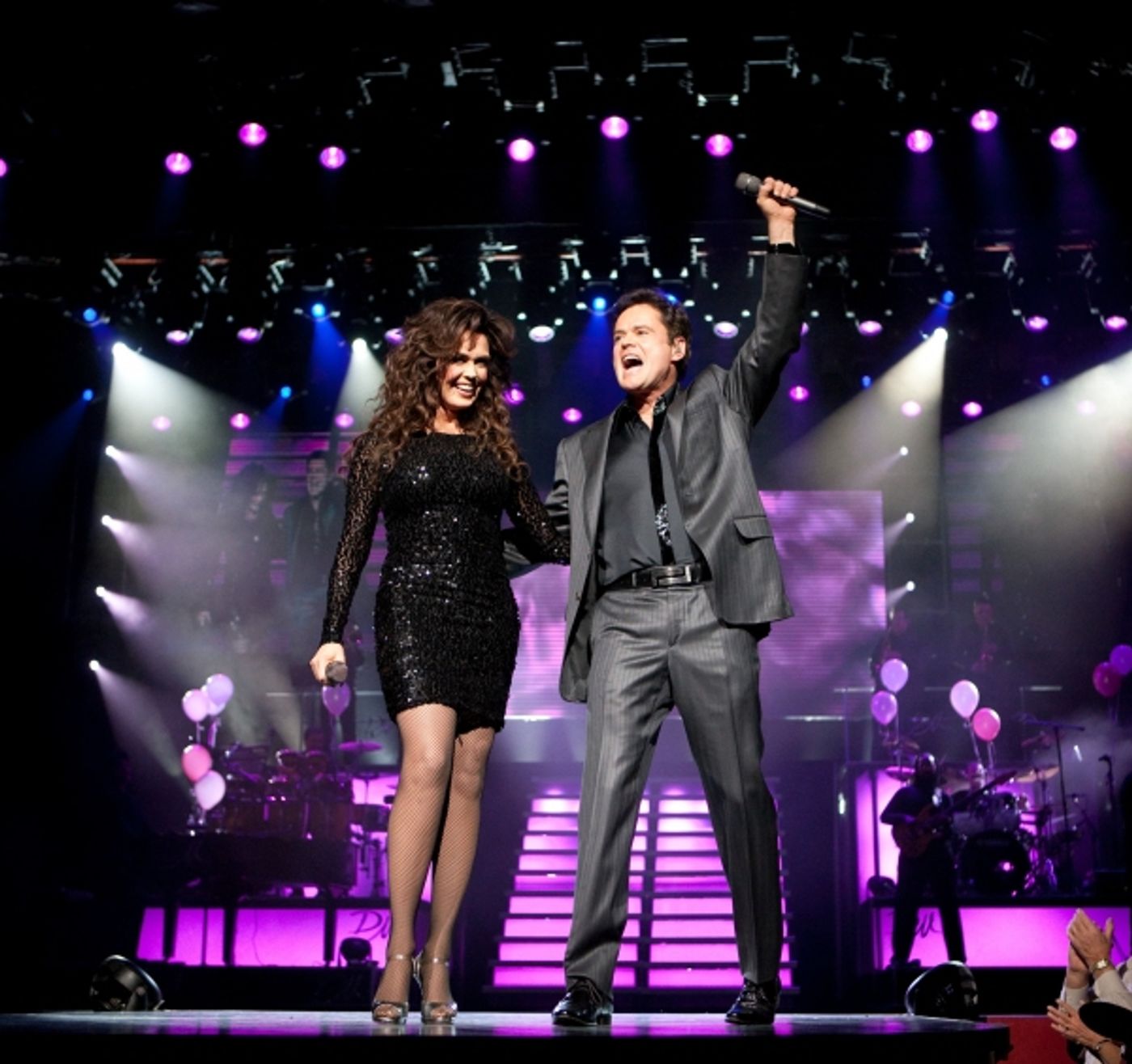 Photo Coverage: Donny Osmond Celebrates 'Dancing with the Stars' Win at the Donny & Marie Show  Image