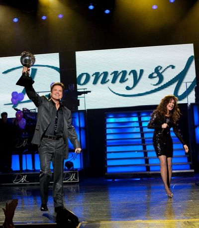 Donny Osmond and Marie Osmond Photo