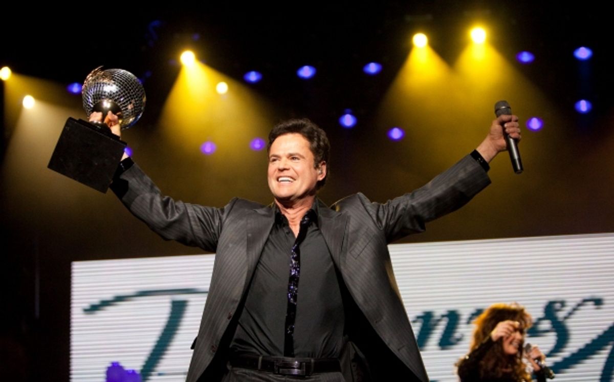 Donny Osmond and Marie Osmond at 