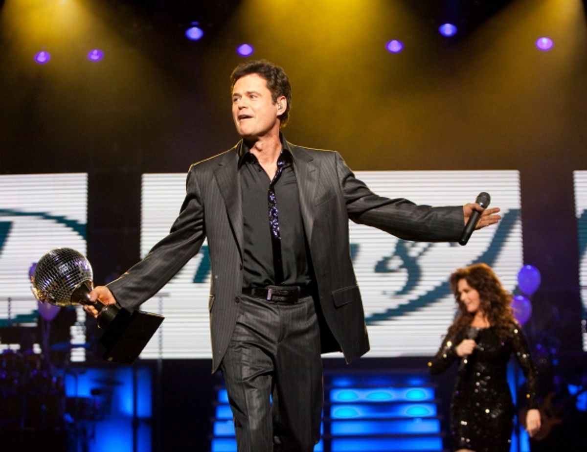 Donny Osmond and Marie Osmond at 
