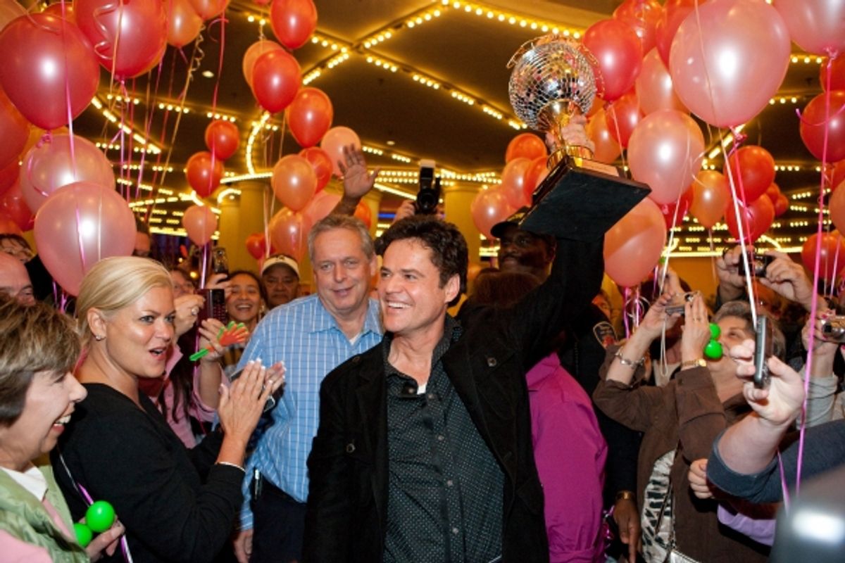 Tom Jenkin and Donny Osmond at 