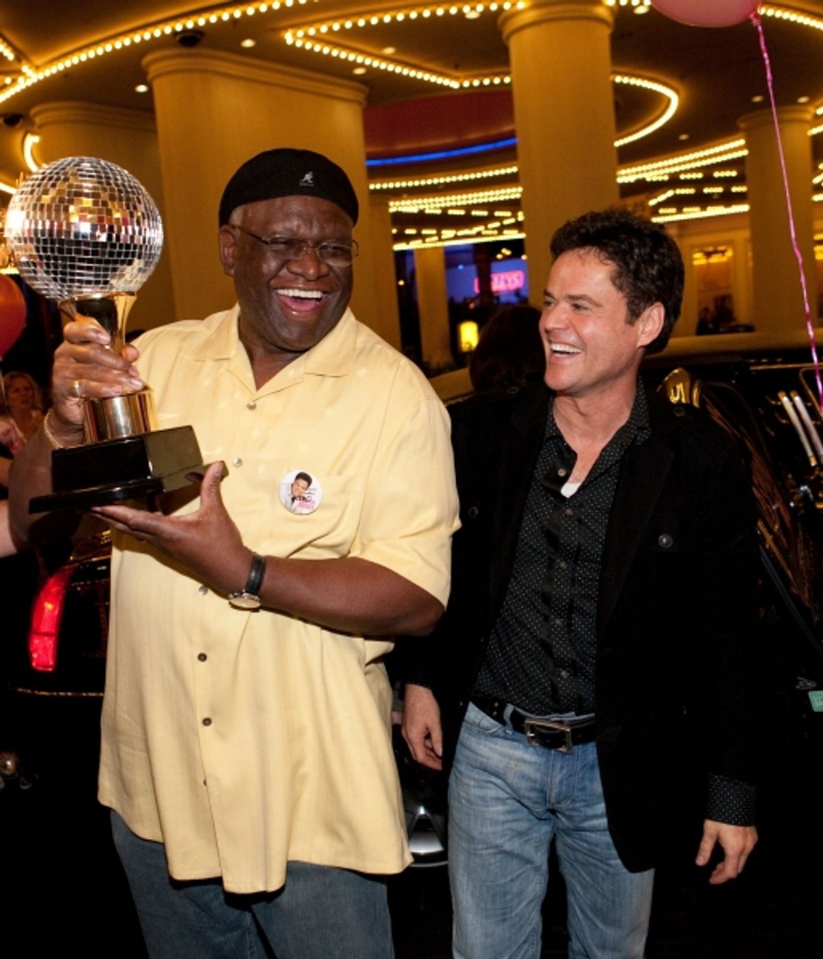 George Wallace and Donny Osmond at 