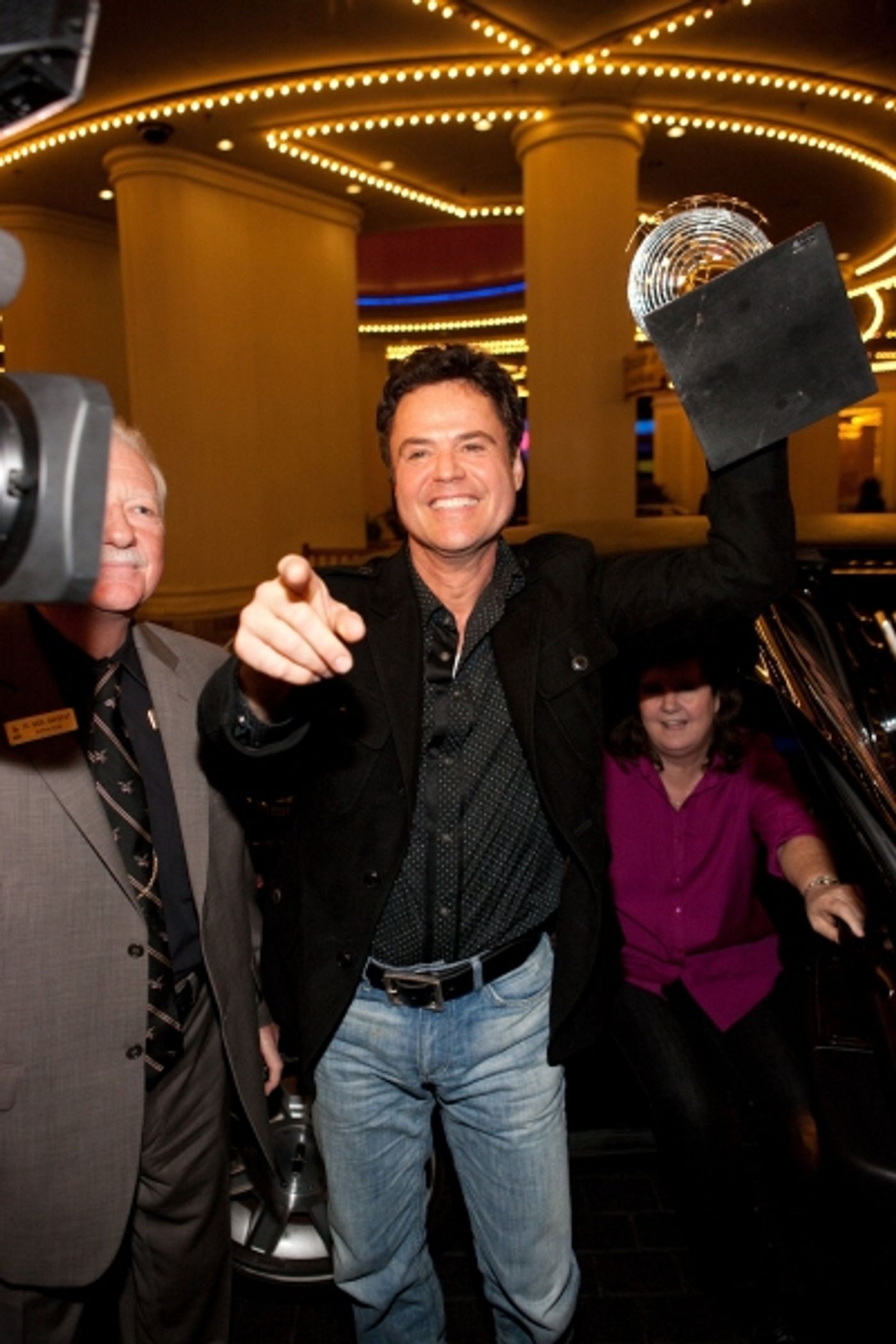 Photo Coverage: Donny Osmond Celebrates 'Dancing with the Stars' Win at the Donny & Marie Show  Image