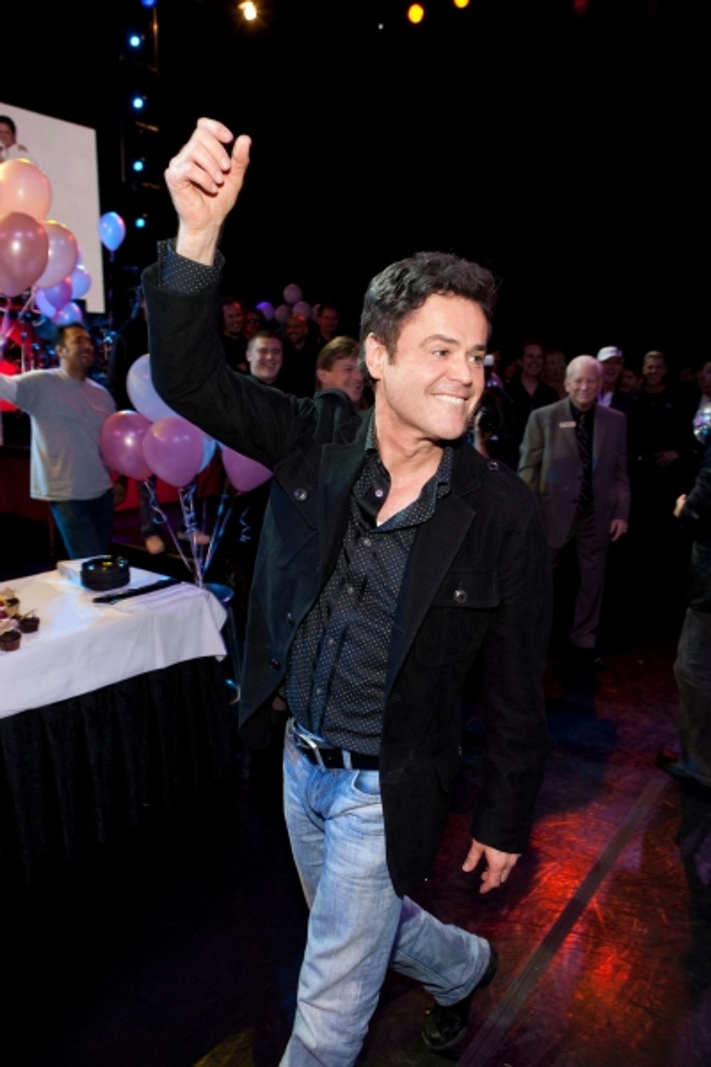 Photo Coverage: Donny Osmond Celebrates 'Dancing with the Stars' Win at the Donny & Marie Show  Image
