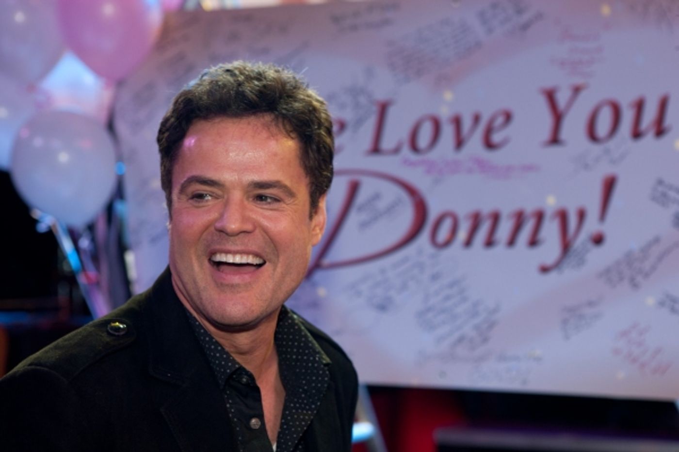 Photo Coverage: Donny Osmond Celebrates 'Dancing with the Stars' Win at the Donny & Marie Show  Image