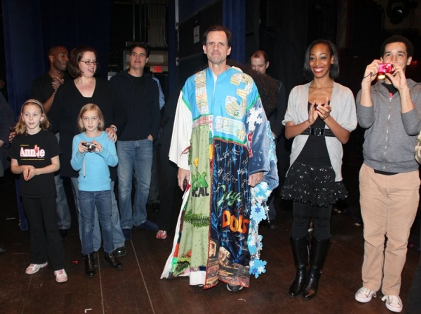 Photo Coverage: IRVING BERLIN'S WHITE CHRISTMAS' Broadway Opening Night - The Gypsy Robe Ceremony!  Image