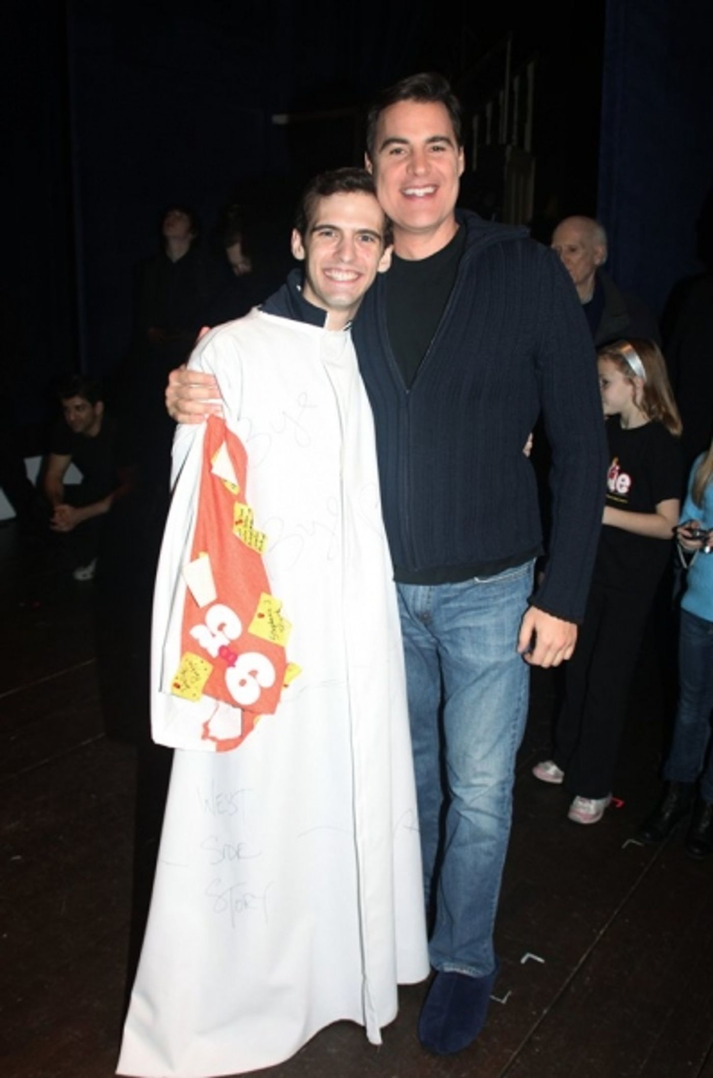 Photo Coverage: IRVING BERLIN'S WHITE CHRISTMAS' Broadway Opening Night - The Gypsy Robe Ceremony!  Image
