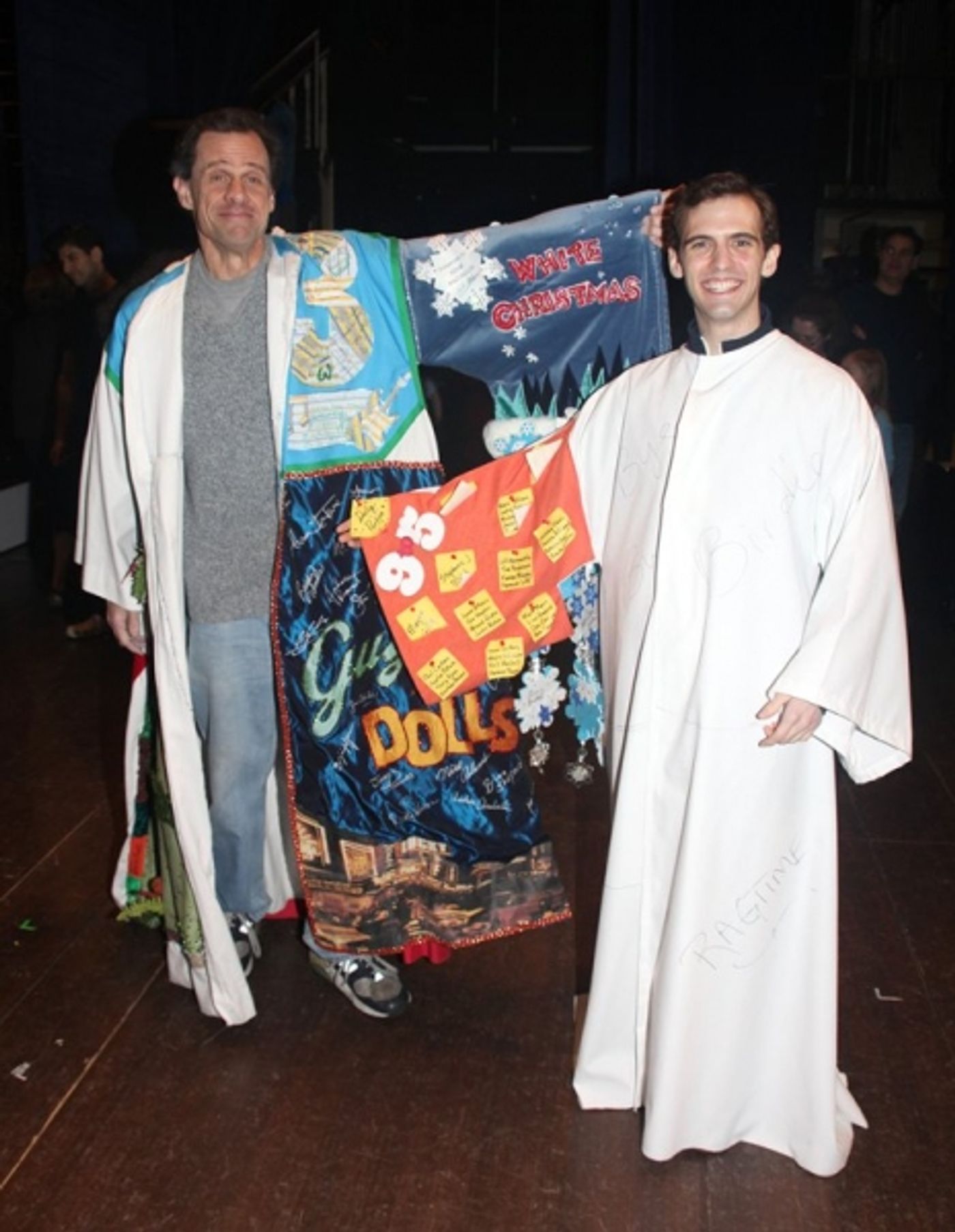 Photo Coverage: IRVING BERLIN'S WHITE CHRISTMAS' Broadway Opening Night - The Gypsy Robe Ceremony!  Image