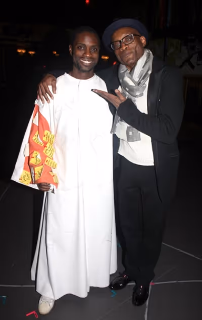 Adesola Osakalumi (Gypsy Robe Winner - FELA !) & Bill T. Jones Photo