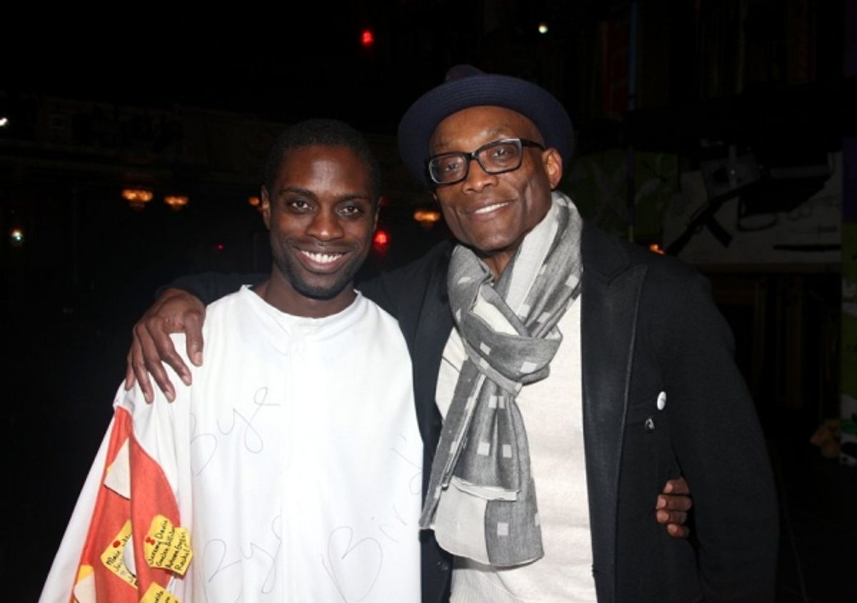 Adesola Osakalumi (Gypsy Robe Winner - FELA !) & Bill T. Jones at 