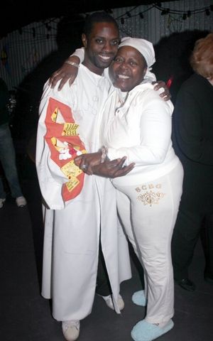 Adesola Osakalumi (Gypsy Robe Winner - FELA !) & Lilias White Photo