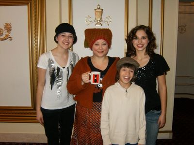 Ashley Bendien, Sharon Sachs, Joseph Maggio and Peyton Young Photo