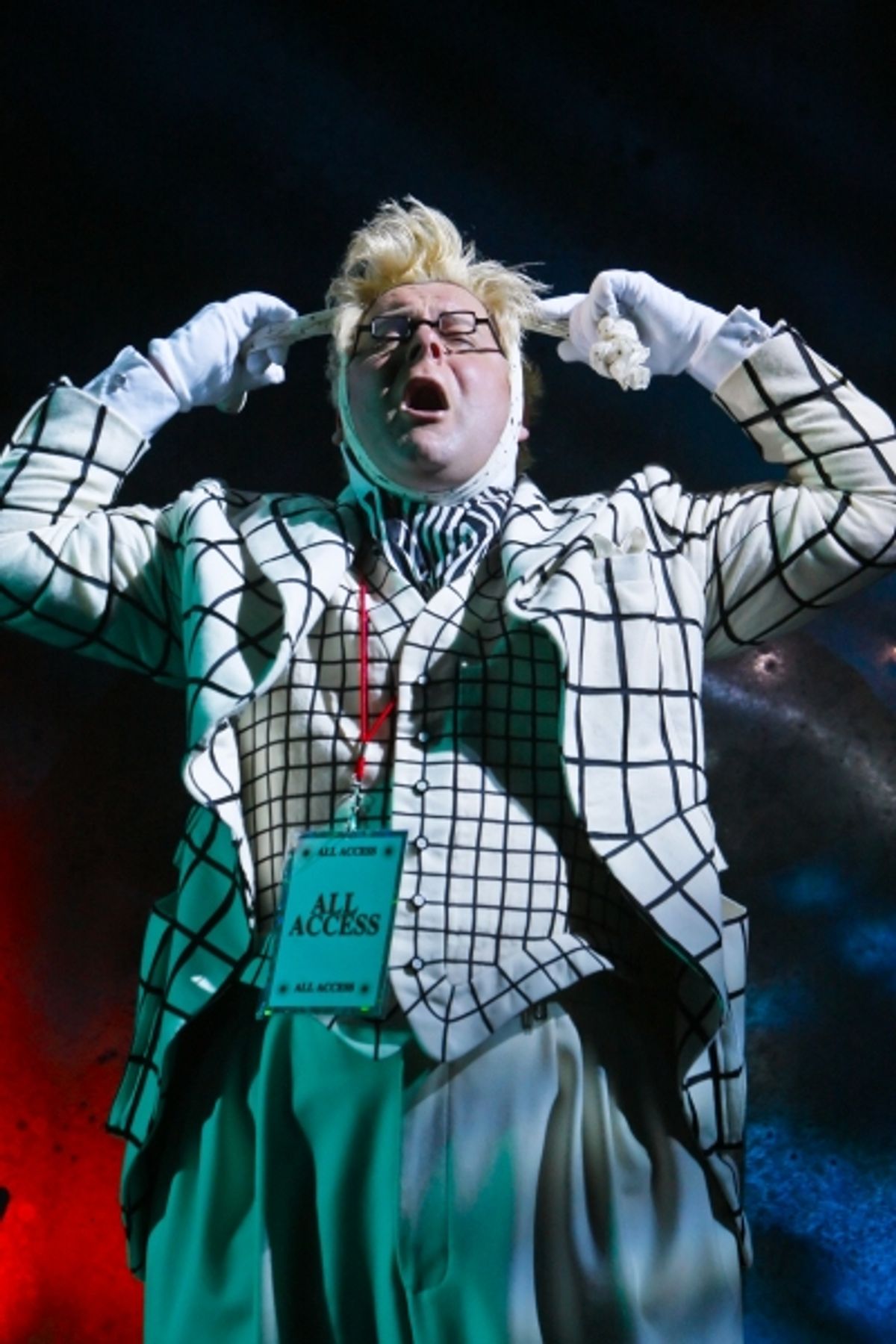 Edward Staudenmayer as the Rabbit at 