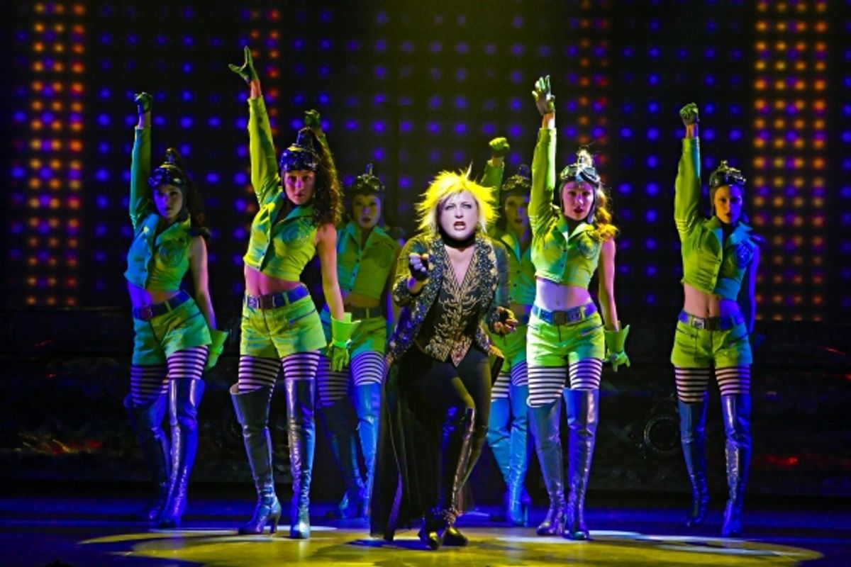 Nikki Snelson as the Mad Hatter and Company at 