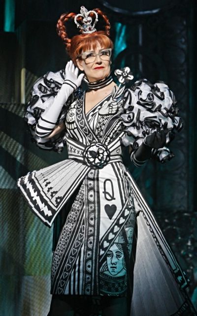Karen Mason as the Queen of Hearts Photo