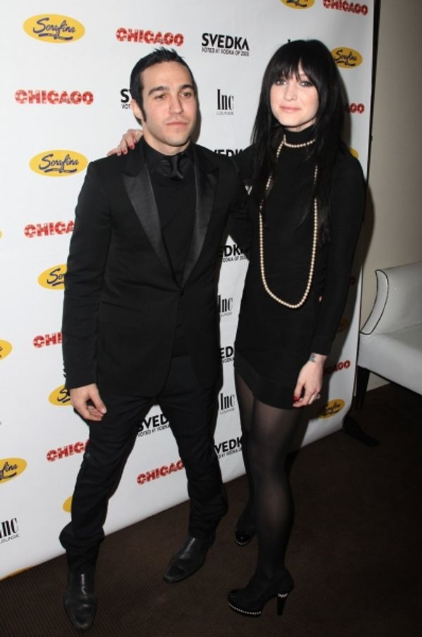 Pete Wentz and Ashlee Simpson-Wentz  Photo