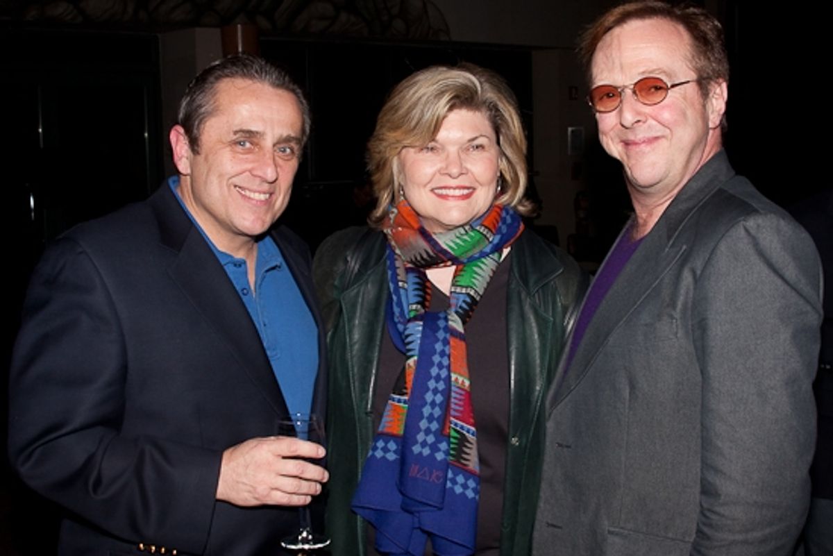Michael McCormick, Debra Monk and Edward Hibbert at 2009 Fred Ebb Awards Honor Heisler and Goldrich
