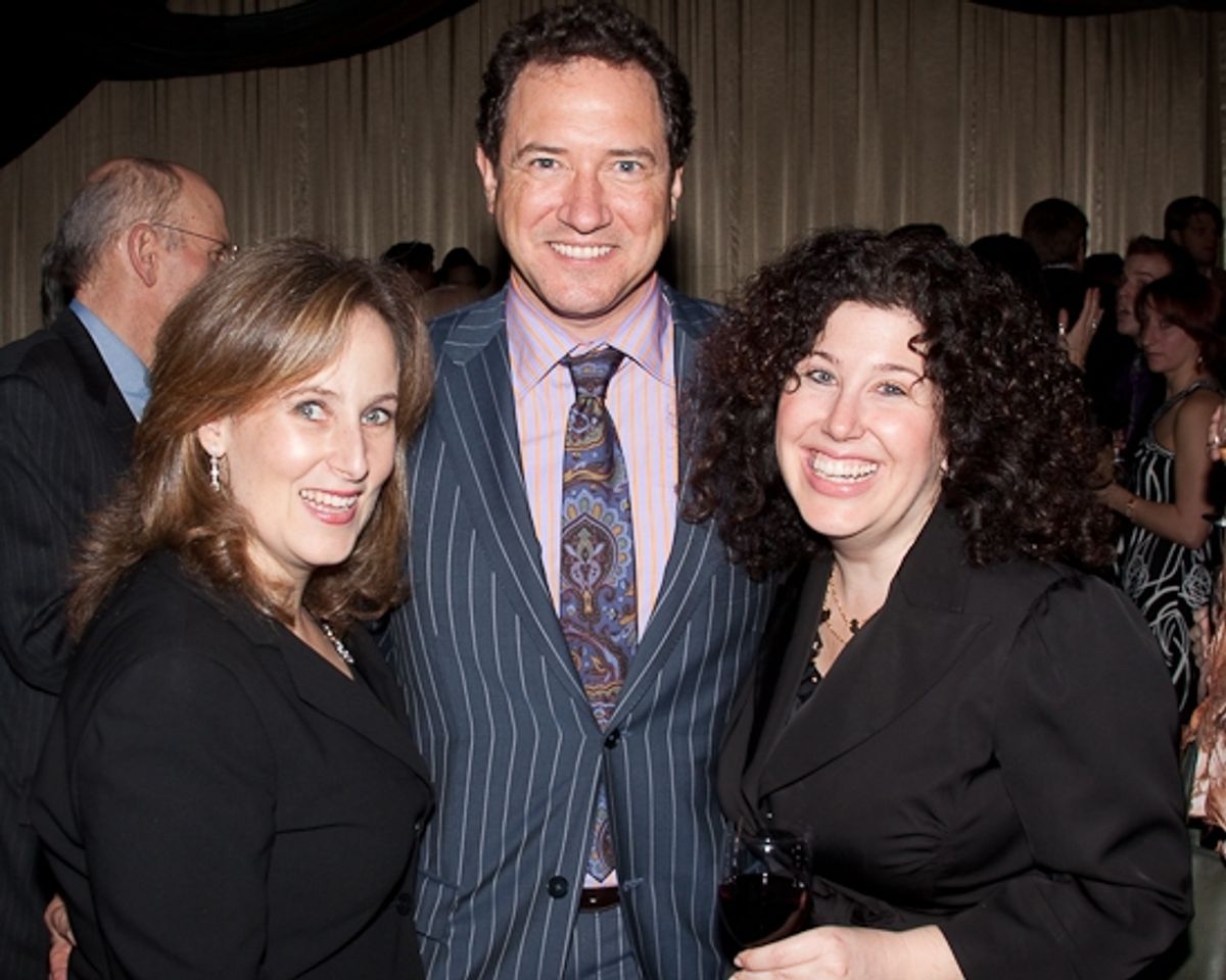 Zina Goldrich, Kevin McCollum, and Marcy Heisler at 