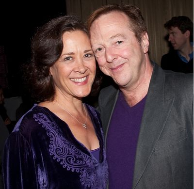 Karen Ziemba and Edward Hibbert Photo