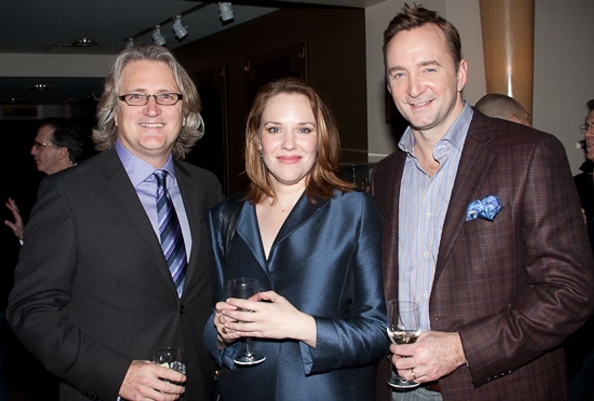 Eric Schaeffer, Emily Skinner, and Clinton Kelly at 2009 Fred Ebb Awards Honor Heisler and Goldrich