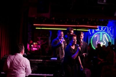 Billy Stritch, Ruth Williamson, Clarke Thorell, Erich Bergen & Jim Caruso Photo