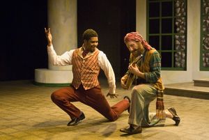 JosÃ'Â© A, Rufino as Duke Orsino and Chris Ensweiler Photo