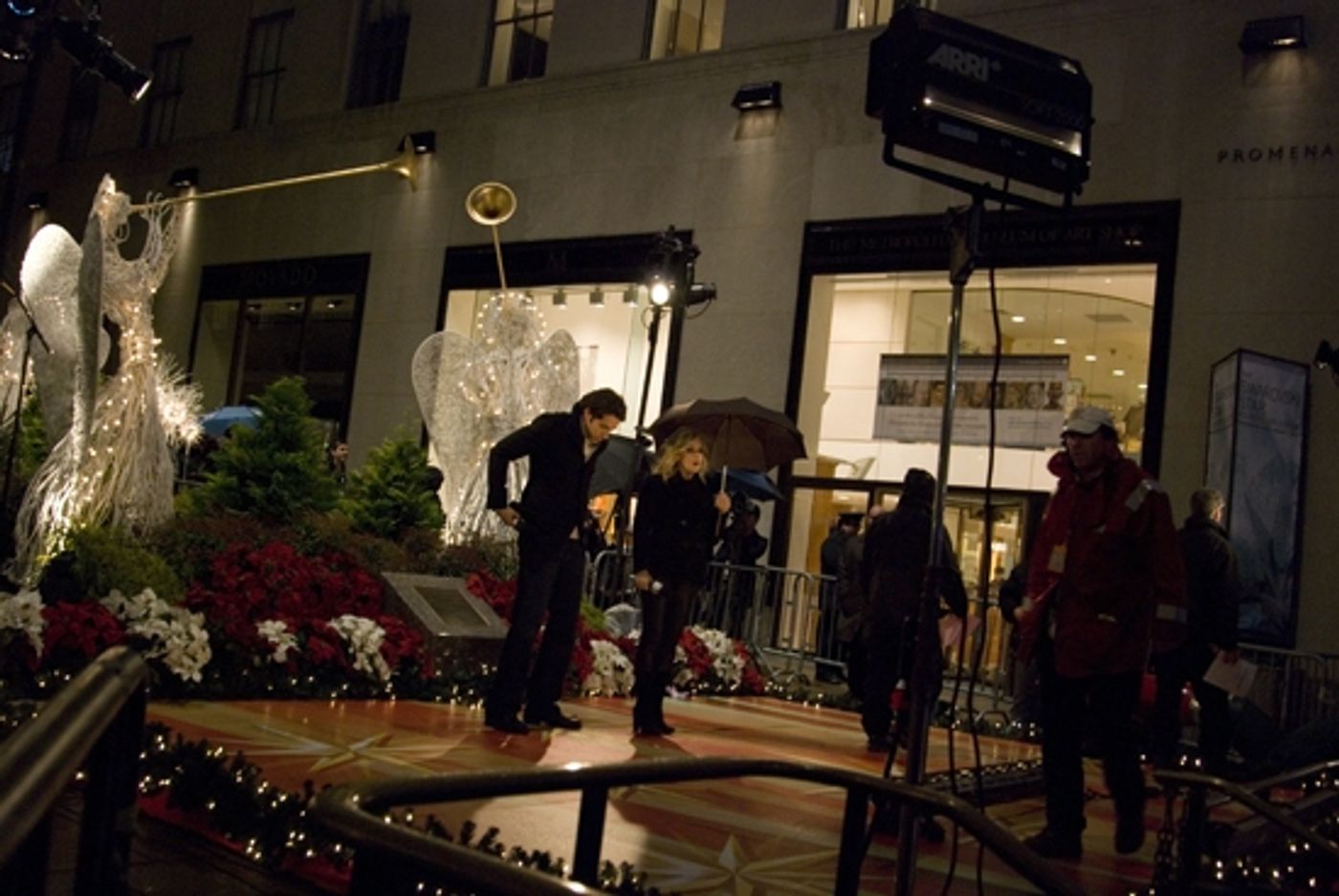 Photo Coverage: 2009 Rockefeller Christmas Tree Lighting!  Image