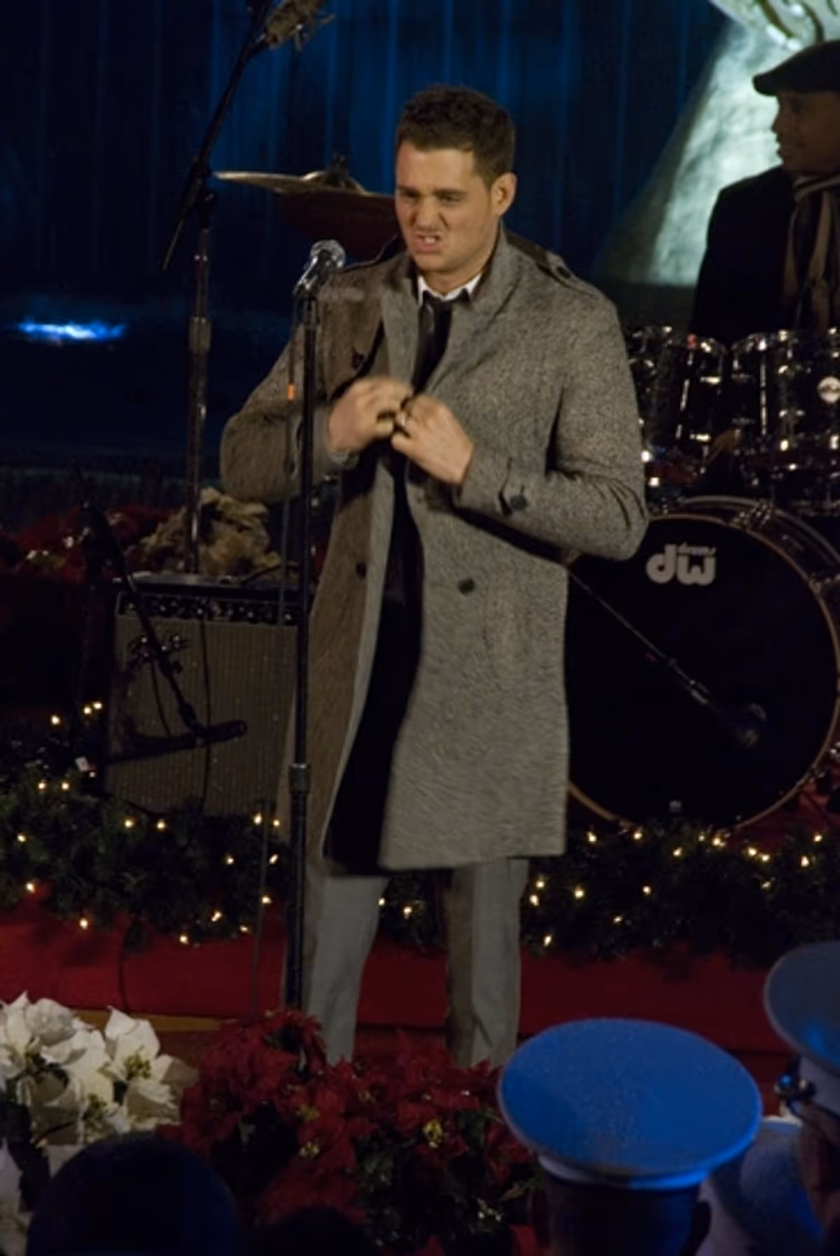 Michael Buble at 2009 Rockefeller Christmas Tree Lighting!