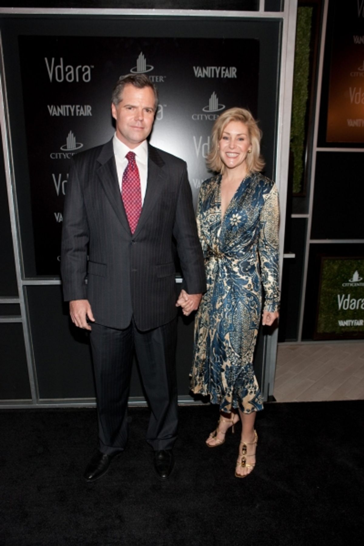  Jim Murren, CEO of MGM Mirage, Chairman and CEO, MGM Mirage and his wife at 