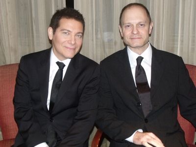 Michael Feinstein and David Hyde Pierce Photo