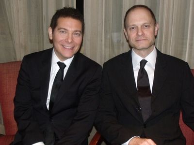 Michael Feinstein and David Hyde Pierce Photo