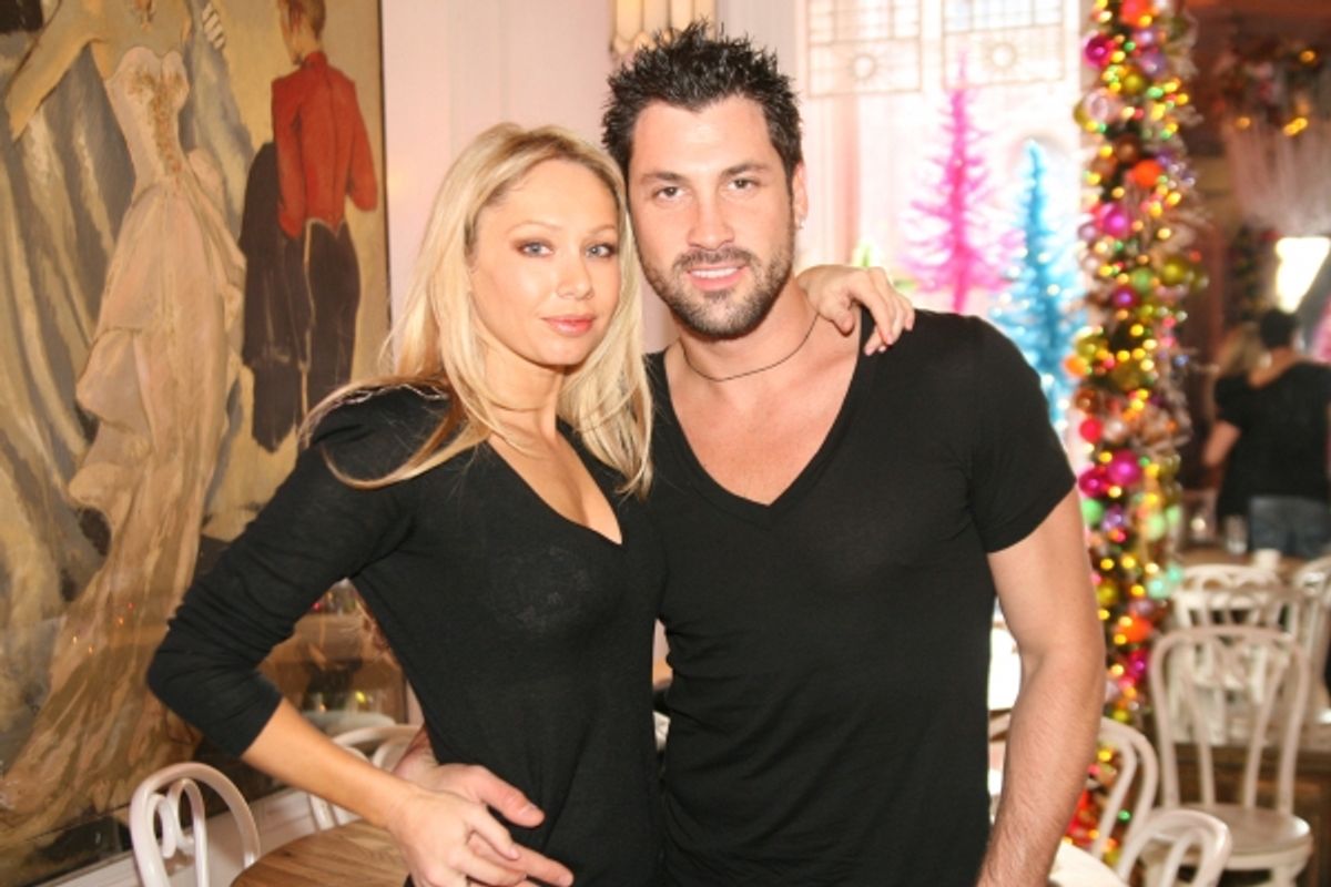 Kym Johnson and Maks Chmerkovskiy at 