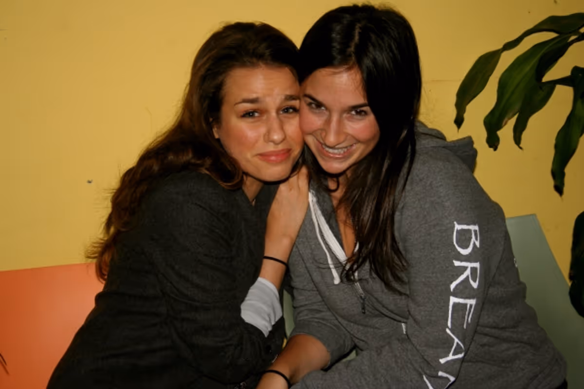 Ana Nogueira and Sas Goldberg at 'The Battery's Down' at Etc. Etc..