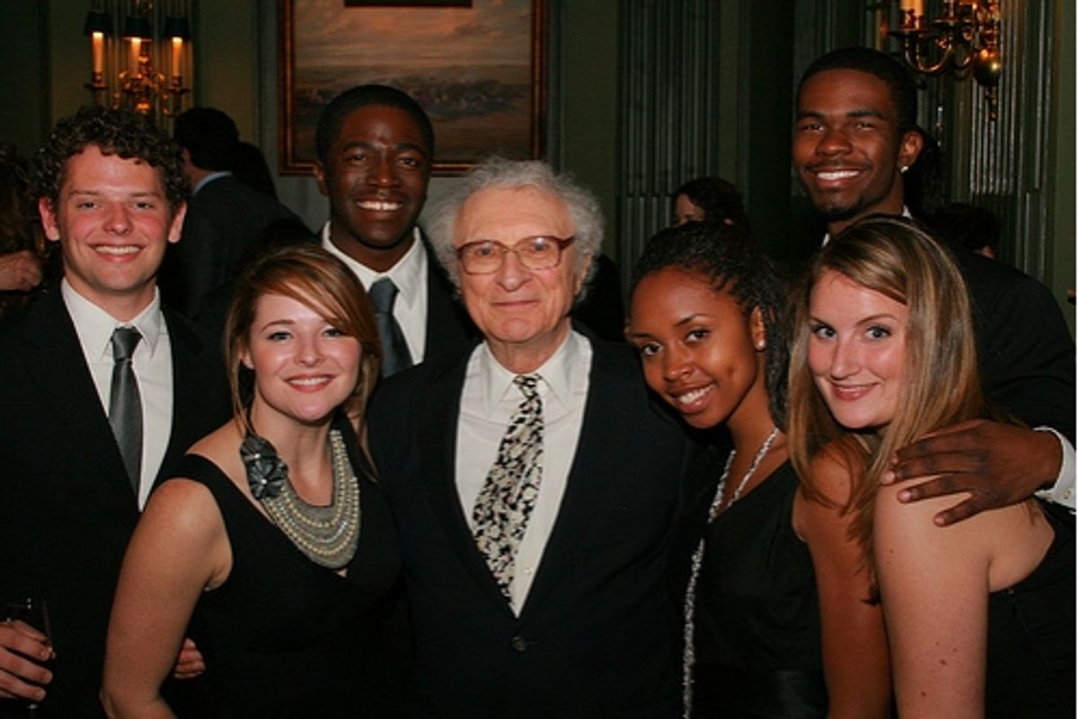 Sheldon Harnick and The Honeybees at York Gala Celebrates The 2009 Oscar Hammerstein Award for Lifetime Achievement in Musical Theatre