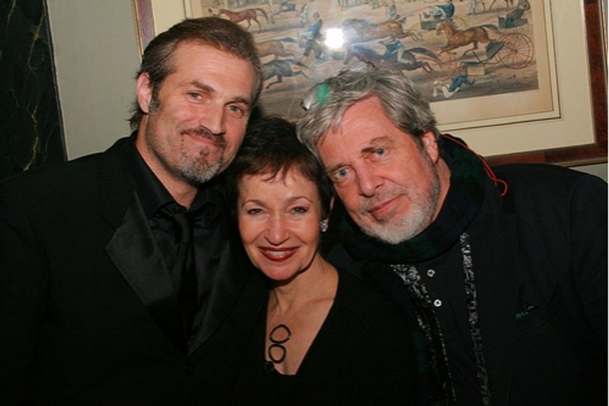 Marc Kudisch, Lynn Ahrens and Tony Walton at York Gala Celebrates The 2009 Oscar Hammerstein Award for Lifetime Achievement in Musical Theatre