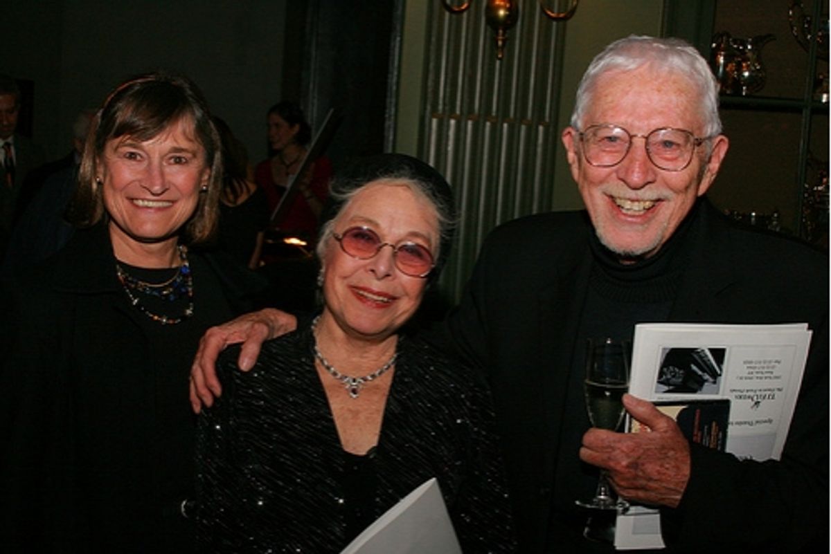 Janet Watson, Marge Champion and Tom Jones at York Gala Celebrates The 2009 Oscar Hammerstein Award for Lifetime Achievement in Musical Theatre