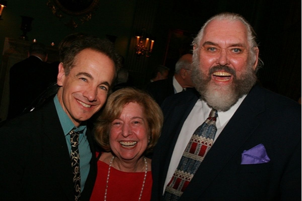 Jason Graae, Melanie Herman and Jim Brochu at 